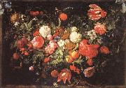 Jan Davidsz. de Heem A Festoon of Flowers and Fruit Germany oil painting artist